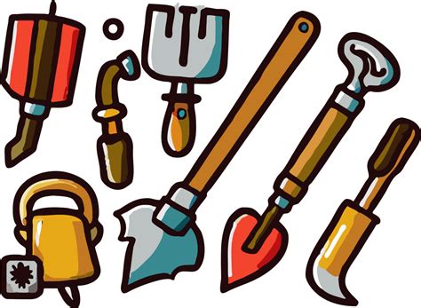 Garden Tools Png Graphic Clipart Design 23743654 Png