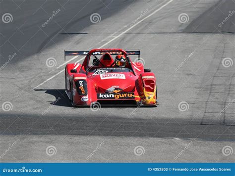 Red Race Car Editorial Stock Photo Image Of Circuit Motor 4352803
