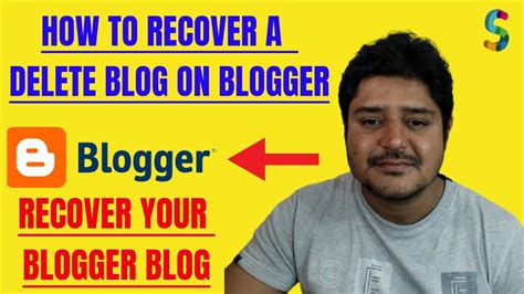 How To Delete And Recover Delete Blog On Blogger Account Restore Your Delete Blog On Blogger