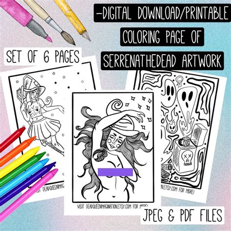 adult nsfw coloring pages etsy singapore