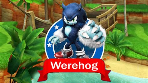 Sonic Dash Werehog Unlocked And Fully Upgraded Halloween Update All
