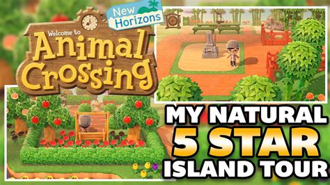My Natural Looking 5 Star Island Tour Animal Crossing New Horizons