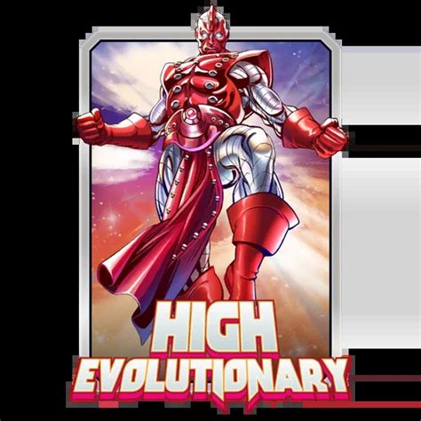 High Evolutionary Marvel Snap Card Untappedgg
