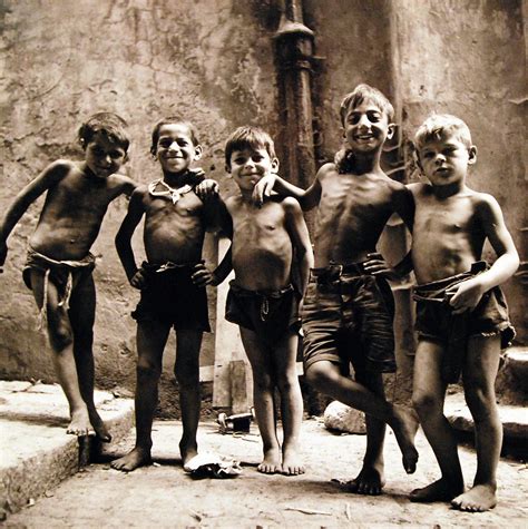 Filechildren In Naples Italy A Group Of Little Italian Boys Pose