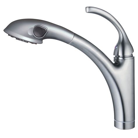New model pull out kitchen mixer taps 304 stainless steel faucet with 2 function sprayer. Single Handle Single Hole Kitchen Faucet with Pull-out ...