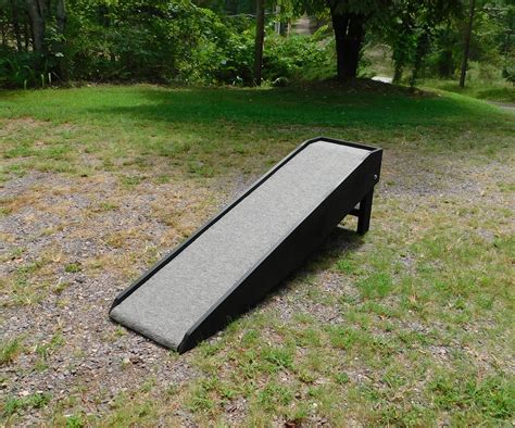 Tall Handmade Wide Dog Ramp 18 - 36 Tall Folding Pet Ramp 14 W Tall Ramp For Tall Beds Made to Order