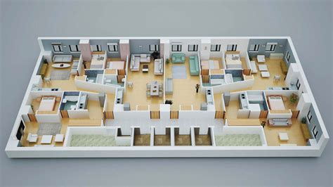 3d Floor Plan Services 3d House Design Arcvertex
