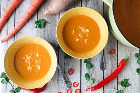 Curried Carrot Soup With Coconut Milk Recipe Sweet Potato Soup