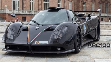 Pagani Zonda Lm And Lm Roadster Revving At 2015 Vanishing Point Youtube