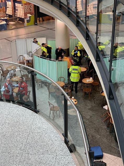 Manchester Arndale Stabbing Counter Terror Police Lead Investigation After Four People