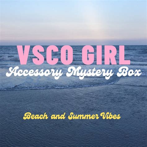 Vsco Girl Accessory Necklace Summer Bundle Mystery Box Etsy