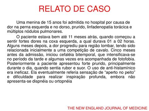 Como Fazer Um Relato De Caso