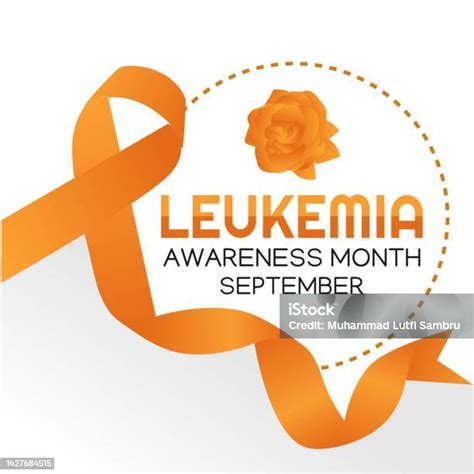 Leukemia Awareness Month Vector Illustration Suitable For Greeting Card