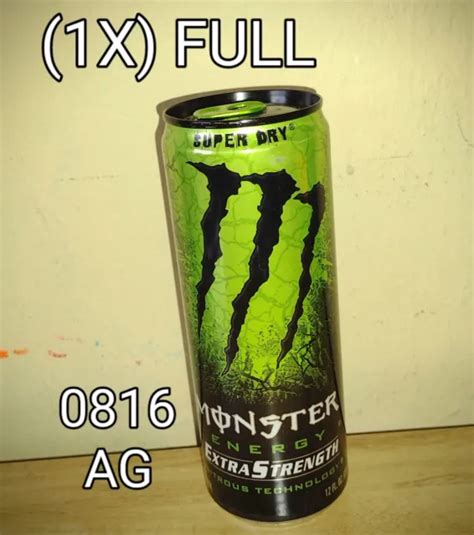 Rare Monster Energy Drink Nitrous Super Dry 0816 Rexam 1x Full 12oz