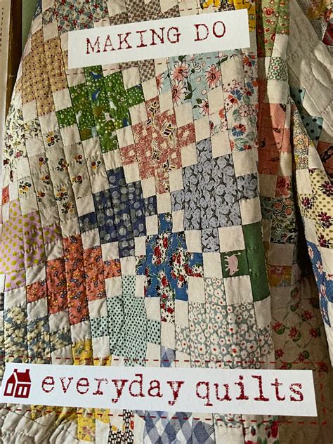 Sb Making Do Quilt Pattern By Sandra Boyle Etsy Antique Quilts