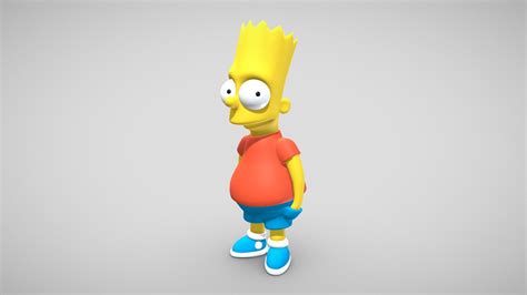 Bart Simpson Download Free 3d Model By Melco007 Davidcormier