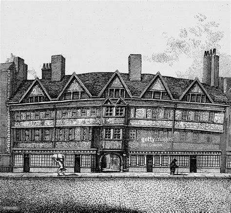 Staple Inn High Holborn London Circa 1890 Staple Inn Is A Tudor