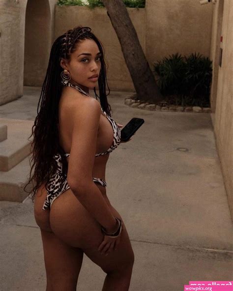 Kylie Jenners Ex BFF Jordyn Woods Shows Off Curves While Filming Her Body Massage Nearly Nude