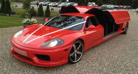 Would You Pay 200k For A Stretched Ferrari 360 Limo With Gullwing