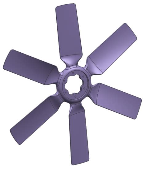 3d File Fan Blade・design To Download And 3d Print・cults