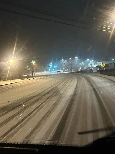 Road conditions in East TN due to snow January 14-16, 2024