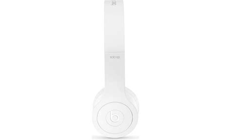 beats by dr dre® solo® hd white on ear headphone with in line remote and microphone at