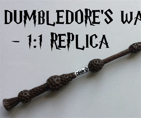Harry, in turn, won the wand's allegiance when he took draco's wand. How to Make Dumbledore's Wand (the Elder Wand) : 8 Steps ...
