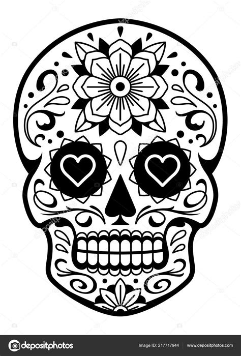 Well you're in luck, because here they come. Vector Mexican Skull Patterns Old School Tattoo Style ...