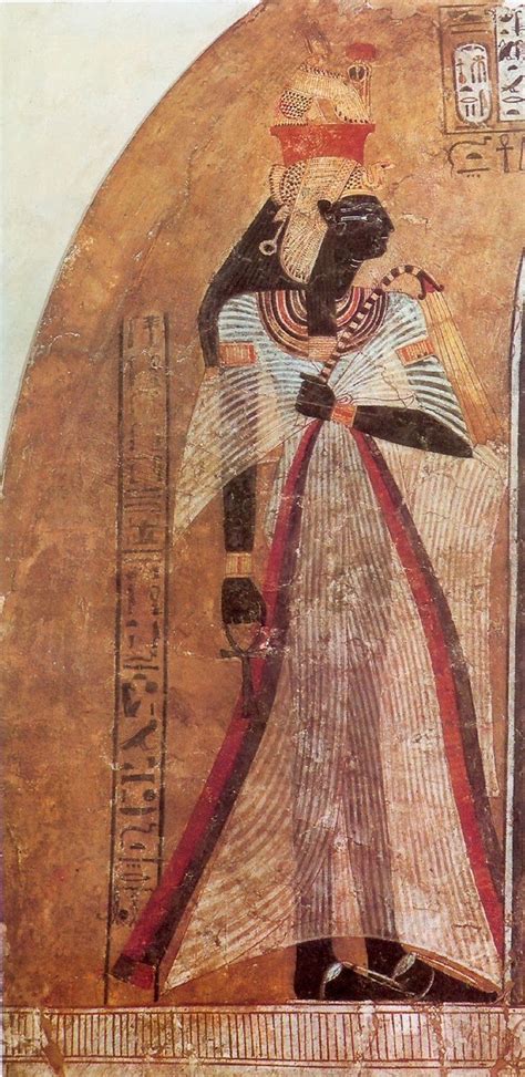 Kemetic Goodess Antiguo Arte Egipcio Egipto Antiguo Arte Del