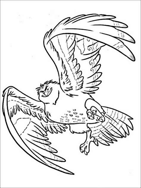 By best coloring pagesapril 19th 2017. Coloriage Maui sous forme d'aigle dessin gratuit à imprimer