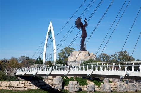The Keeper Of The Plains In Wichita
