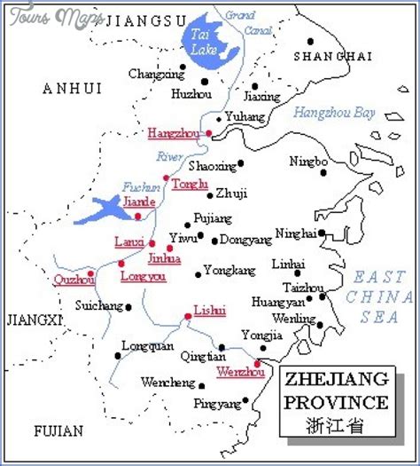 Zhejiang Map