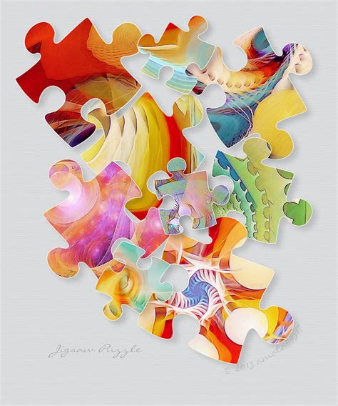 Jigsaw Puzzle Digital Art By Gayle Odsather