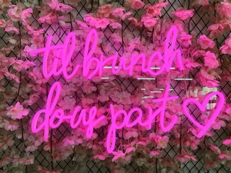 Neon Signs Aesthetic Bridal Shower 101