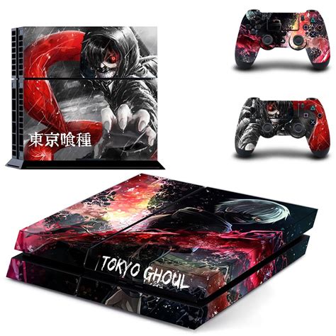 Anime Tokyo Ghoul Full Cover Faceplates Ps4 Skin Sticker Decal For