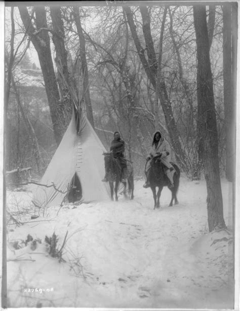 The Winter Camp Apsaroke1908 Native American Photos Native
