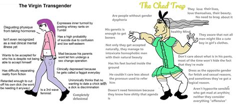 The Desiusional Virgin Vs The Chad Cute Cis Rvirginvschad