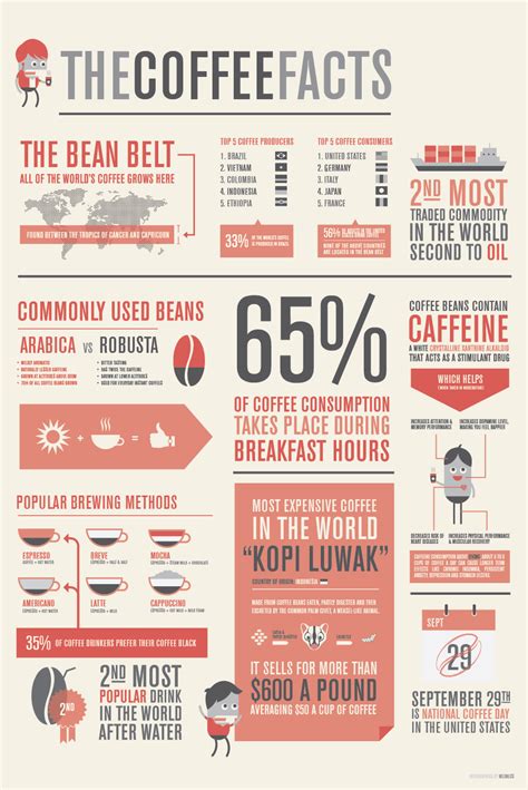 The Coffee Facts Infographic Infographic List