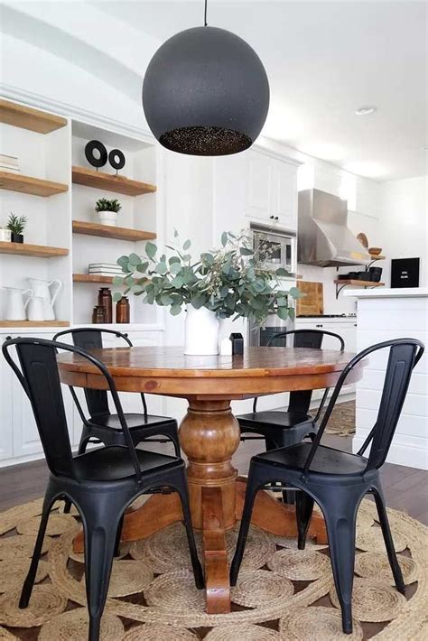 Antiquefarmhouse features unique farmhouse style décor, vintage reproductions and home decor design sales up to 80% off retail. 30+ Adorable Industrial Table Design Ideas | Round wood ...