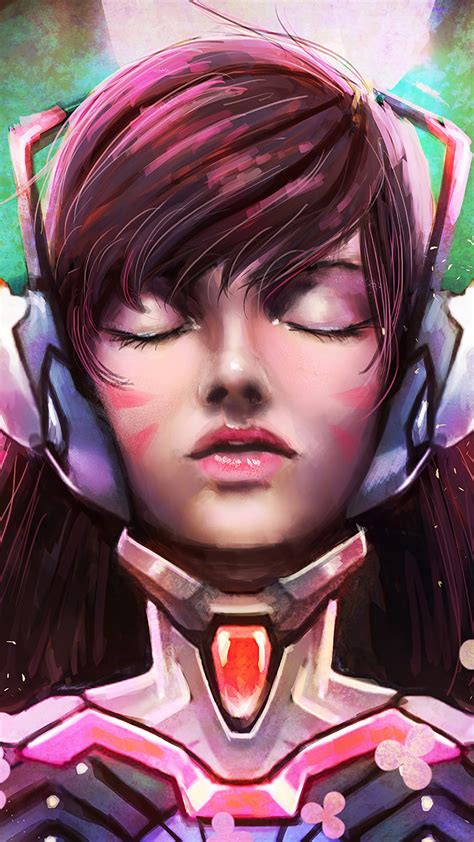 1080x1920 Dva Overwatch Artwork 4k Iphone 76s6 Plus Pixel Xl One