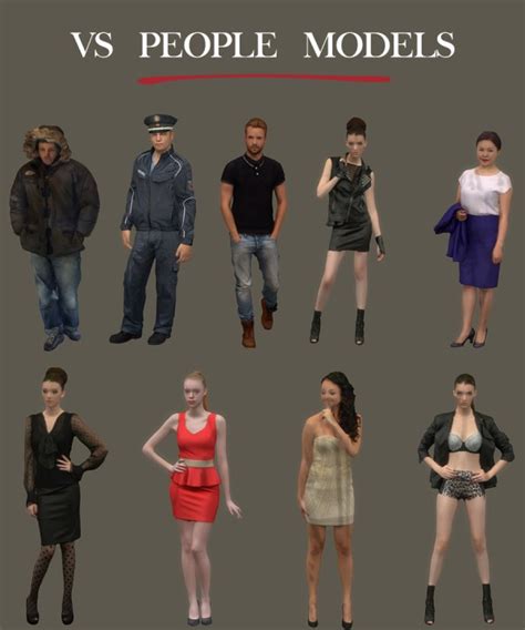 Leo 4 Sims People Models Decor Sims 4 Downloads