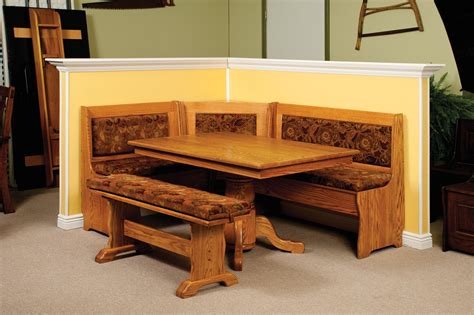 Wana Furniture Amish Furniture Shipshewana In Breakfast Nook Set