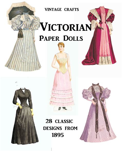 Steampunk Ella Printable Paper Doll Victorian Digital Paper Doll Printable Steampunk Paper Doll