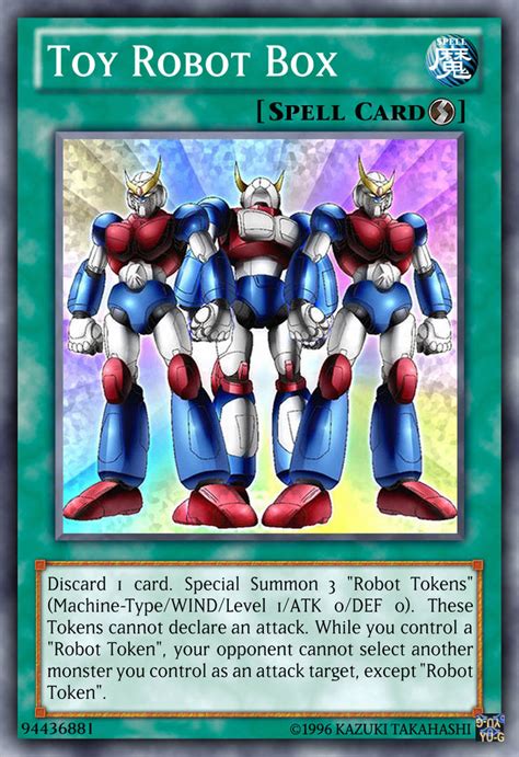Toy Robot Box Yu Gi Oh Custom Card Fixed By Duel Express On Deviantart