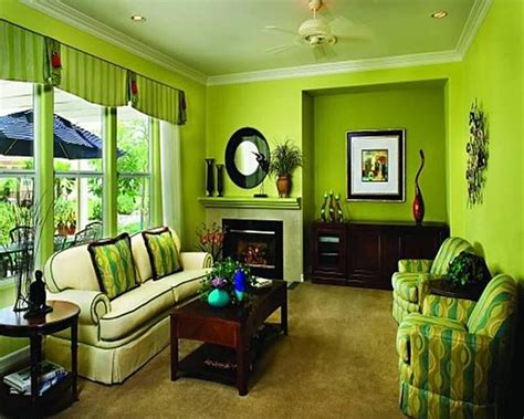 warna ruang tamu hijau desainrumahidcom