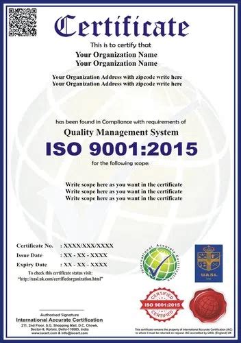 Know The Process Of Iso Certification In India Iso Registration And Types