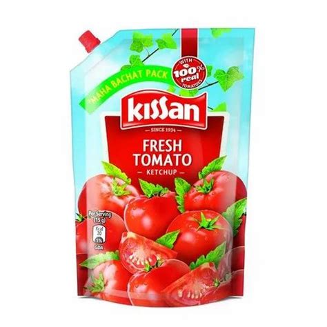 Kissan Fresh Tomato Ketchup Packaging Type Packet Packaging Size