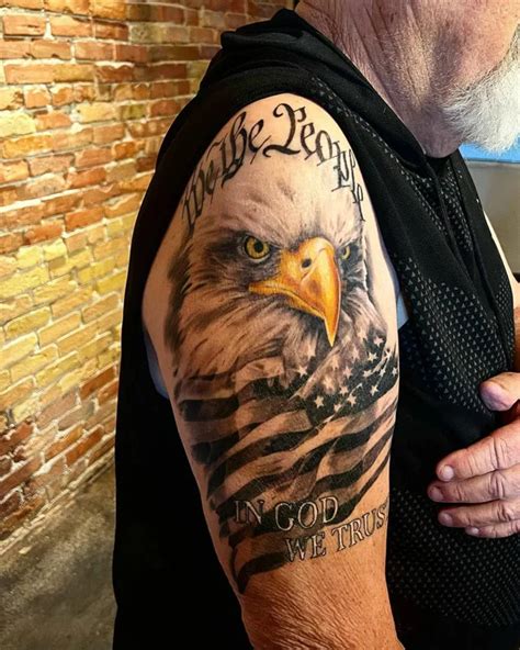 73 Proud Patriotic Tattoo Ideas To Honor Your Country