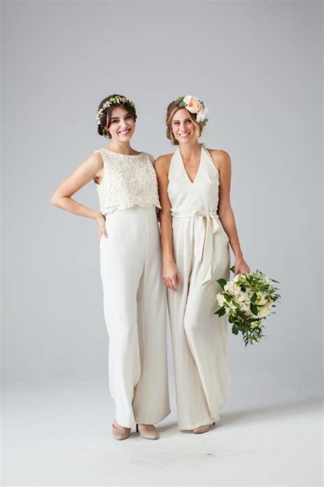 Ensemble en lin pour femme. Combinaison pantalon femme chic en 23 idées de mariage