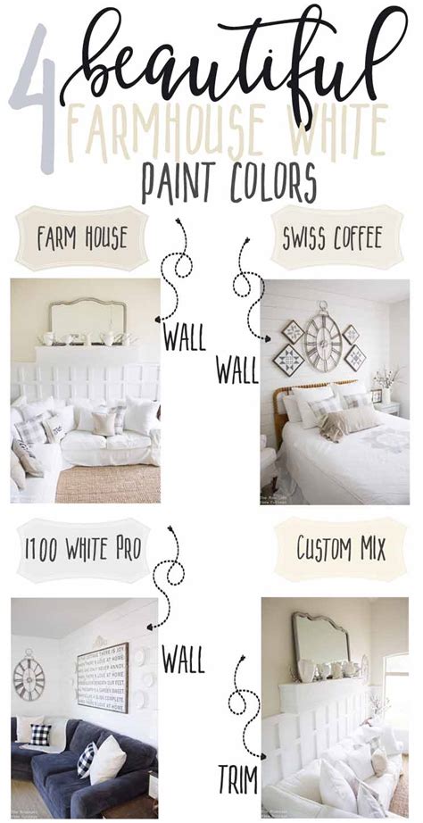 We did not find results for: 4 Beautiful White Farmhouse Inspired Paint Colors - The ...